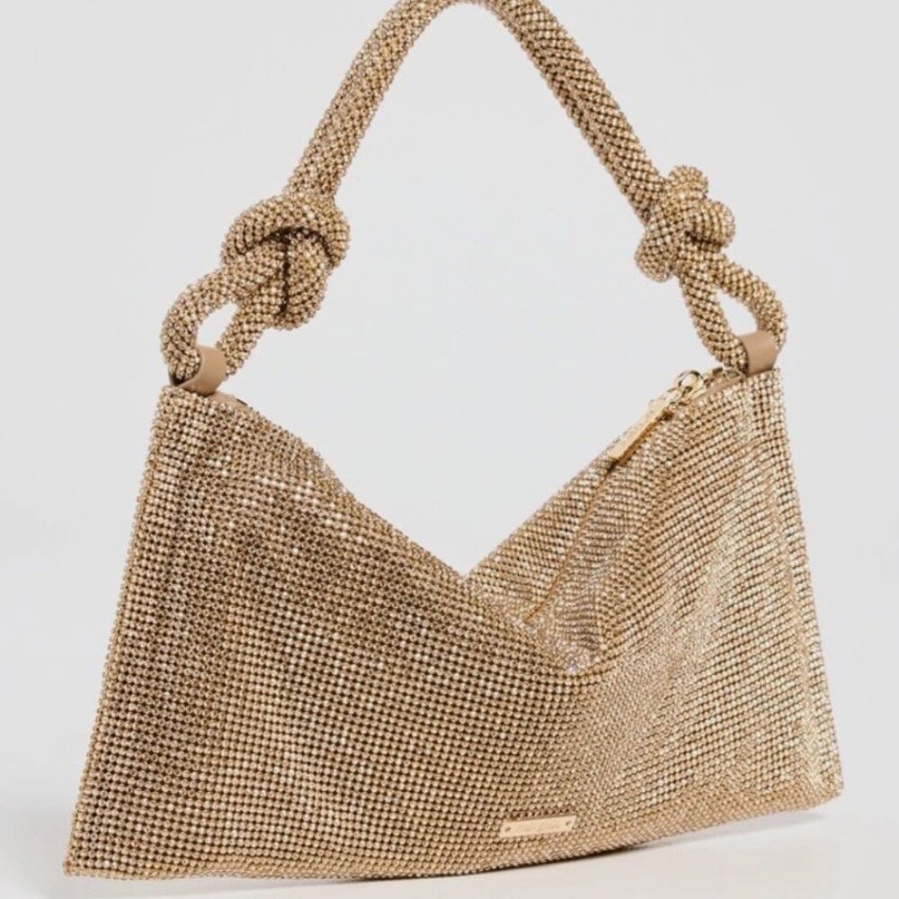 CULT GAIA HERA NANO SHOULDER BAG IN SAND DOLLAR